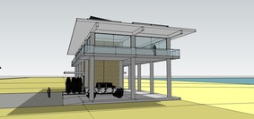waterfront residential design, design services by pensacola architect d.l.stenstrom