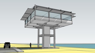 9SquareHouse, waterfront residential design by pensacola architect d.l.stenstrom