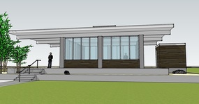 InsideOutHouse, office design by pensacola architect d.l.stenstrom