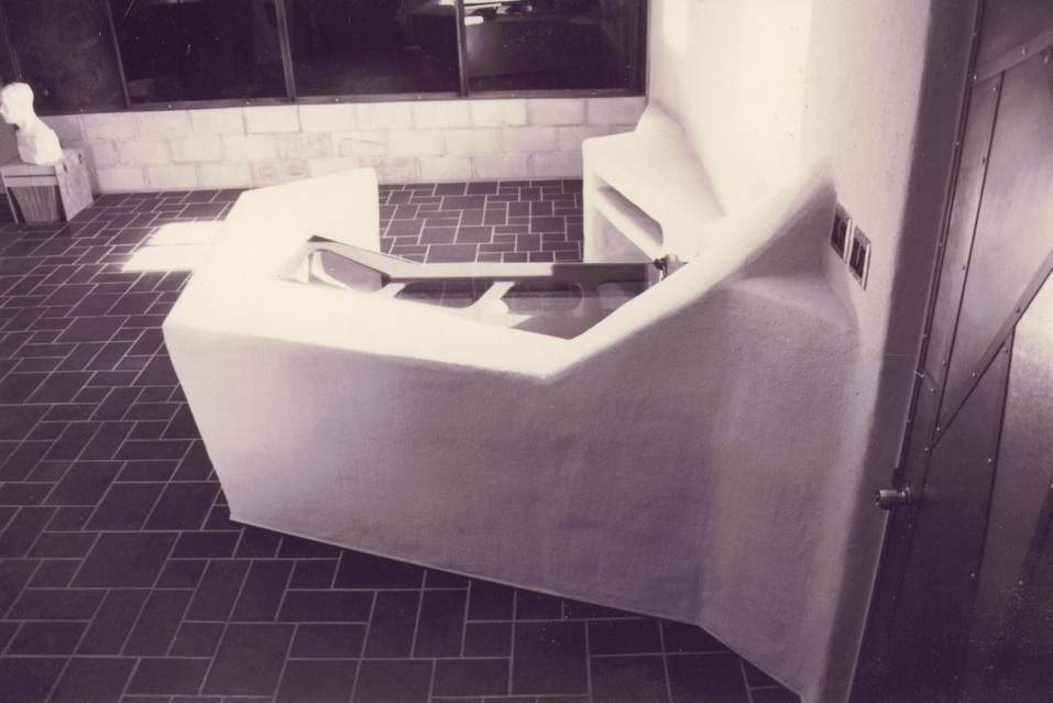 Rural Dogs office interiors, view from entry, by pensacola architect d.l.stenstrom