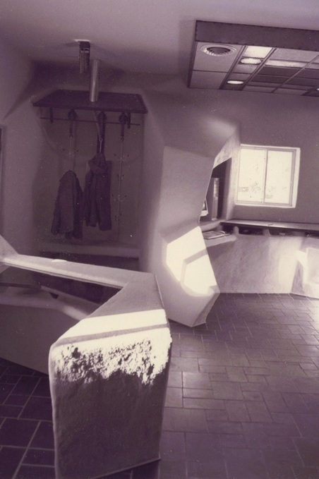 Rural Dogs office interiors, entry area, by pensacola architect d.l.stenstrom